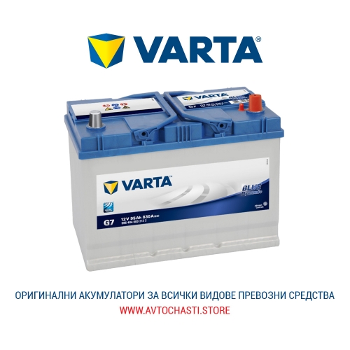 Стартов Акумулатор, VARTA, Blue Dynamic, 12V, 95Ah, 830A, 5954040833132